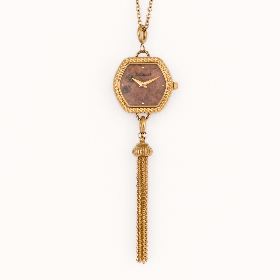 Pendant in Rose Jasper