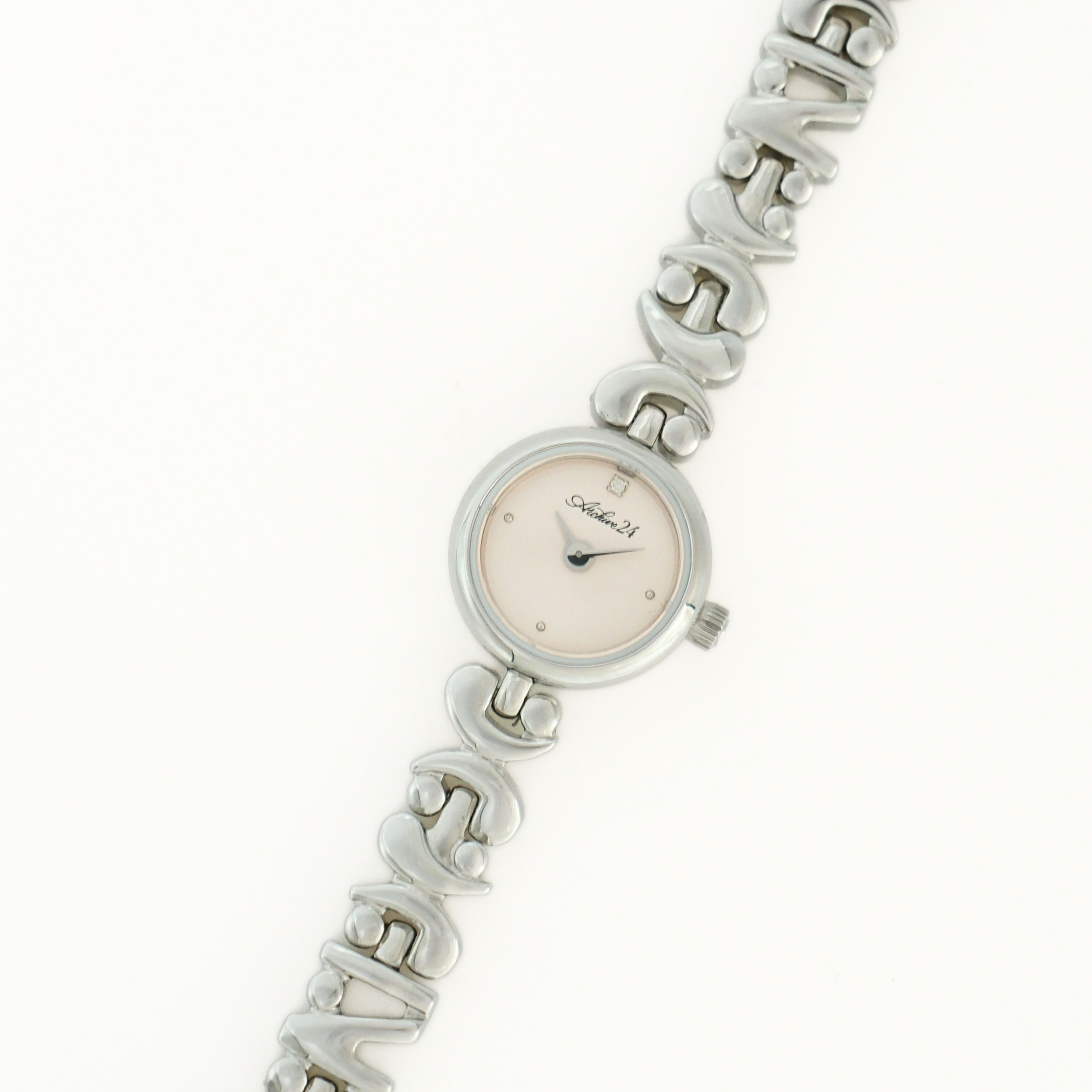 Archive24's XXIV jewelry watch in silver